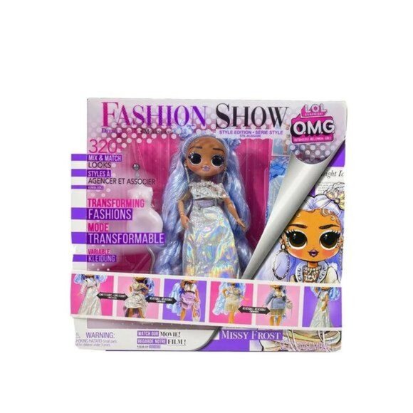 LOL Surprise OMG Fashion Show Style Edition Missy Frost Doll Playset Blue - Picture 1 of 9